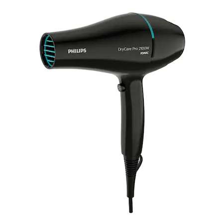 Uscator de par Philips DryCare , 2100 W, Ionizare, 6 Setari temperatura si viteza, ThermoBalance, Negru [1]