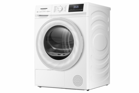 Uscator de rufe cu pompa de caldura Heinner HHPD-HMY70FD++, 7 kg, 15 programe, Clasa D, Display digital, Program rapid 30 min, Program eco, Functie anti-sifonare, Alb [5]