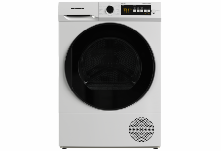 BUCATARIE - Uscator de rufe cu pompa de caldura Heinner HHPD-V9T2KA++ Capacitate 9kg, Clasa A++, 15 programe, Display LED, Program Baby Care, Functie anti-sifonare
