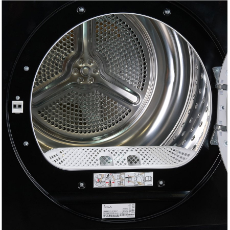 Uscator de rufe Fram FHPD-V8T2BKA++, Pompa de caldura, 8 kg, Clasa A++, Iluminare cuva, Start intarziat, Anti-sifonare, Negru [1]