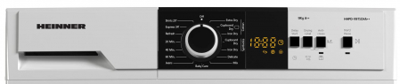 Uscator de rufe Heinner HHPD-V9T1CHA++, pompa de caldura, capacitate 9 kg, 15 programe, Clasa A++, Display LED, Lumina cuva, Indicator curatare filtru scame, Indicator rezervor colectare apa plin, Blo [2]