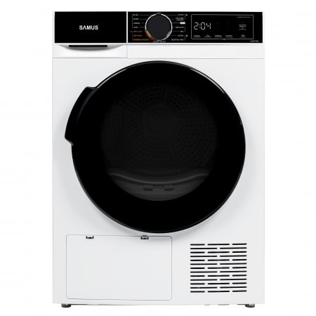 Uscatoare de rufe - Uscător de rufe Samus SADP‑835, 8 kg, pompă de căldură, 15 programe, display electronic, clasa A++