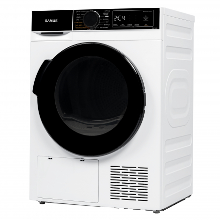 Uscător de rufe Samus SADP‑835, 8 kg, pompă de căldură, 15 programe, display electronic, clasa A++ [1]