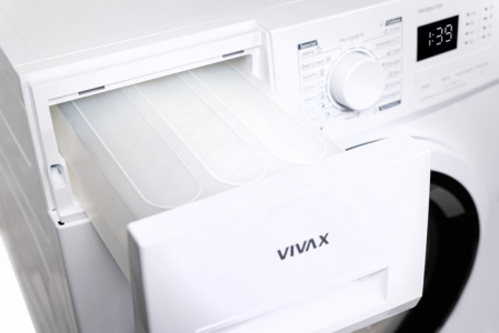 Uscator de rufe VIVAX CDR-0816SHP, Pompa de caldura, 8 kg, Clasa A++, Display LED, Start intarziat, Anti-sifonare, Uscare ajustabila, 16 programe, Alb [5]
