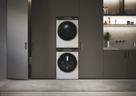 Uscator Haier, 9 Kg, Heat Pump Inverter, Clasa C, Alb [5]