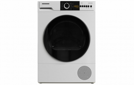 Uscător Heinner HHPD-V10T2CHA++, Pompa de caldura, 10 kg, Clasa A++, 15 programe, Display LED, Usa reversibila, Lumina cuva, Alb [2]