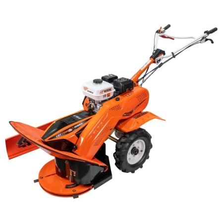 Utilaj multifuncțional RURIS 6500CRT, 7 CP, 208cc, 2+1 viteze, lățime lucru 56-83 cm, adâncime 290 mm, transmisie curea și lanț, carcasă aluminiu [5]