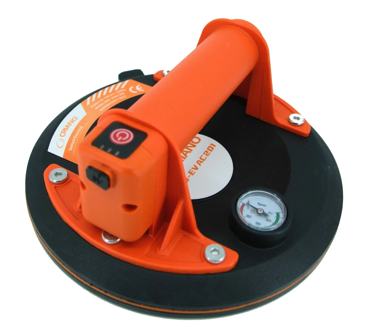 Ventuze cu brate pentru transport - Ventuza Vacuum Electrica Automata, pentru placi, capacitate max. 120kg - CNO-EVAC201