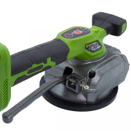 Ventuză vibranta pentru gresie pe acumulator PROCRAFT PTM20 1 x acumulator 20V/2Ah, 15.000 vibrații/min [1]