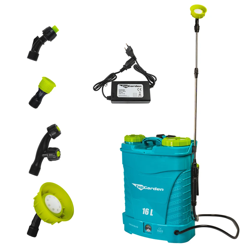 GRADINA - Vermorel cu acumulator 12V/8Ah, 5.5 bari, 16L Top Garden