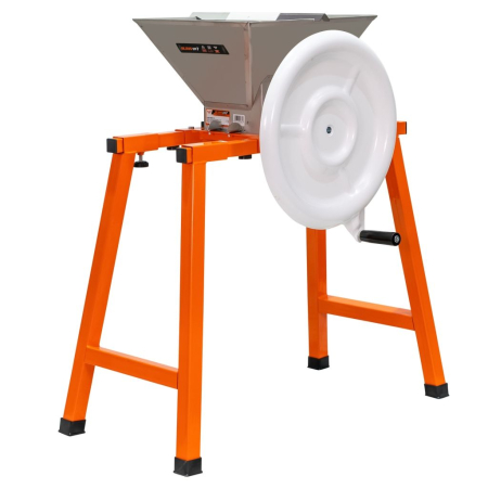 Procesare Blendere stick & procesatoare alimente - Zdrobitor fructe RURIS FP7, capacitate 7L, cuvă inox, role aluminiu, acționare manuală, compact și eficient pentru prepararea sucurilor și mustului