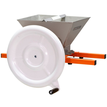 Zdrobitor fructe RURIS FP7, capacitate 7L, cuvă inox, role aluminiu, acționare manuală, compact și eficient pentru prepararea sucurilor și mustului [2]