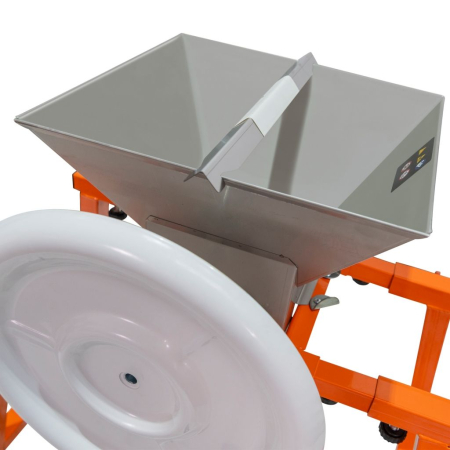 Zdrobitor fructe RURIS FP7, capacitate 7L, cuvă inox, role aluminiu, acționare manuală, compact și eficient pentru prepararea sucurilor și mustului [7]