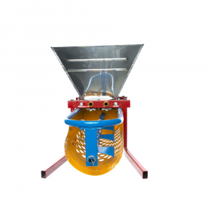 Zdrobitor si Desciorchinator manual Micul Fermier, cuva de INOX, productie 300 KG/H, GF-1437 [16]