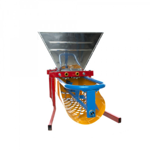 Zdrobitor si Desciorchinator manual Micul Fermier, cuva de INOX, productie 300 KG/H, GF-1437 [21]