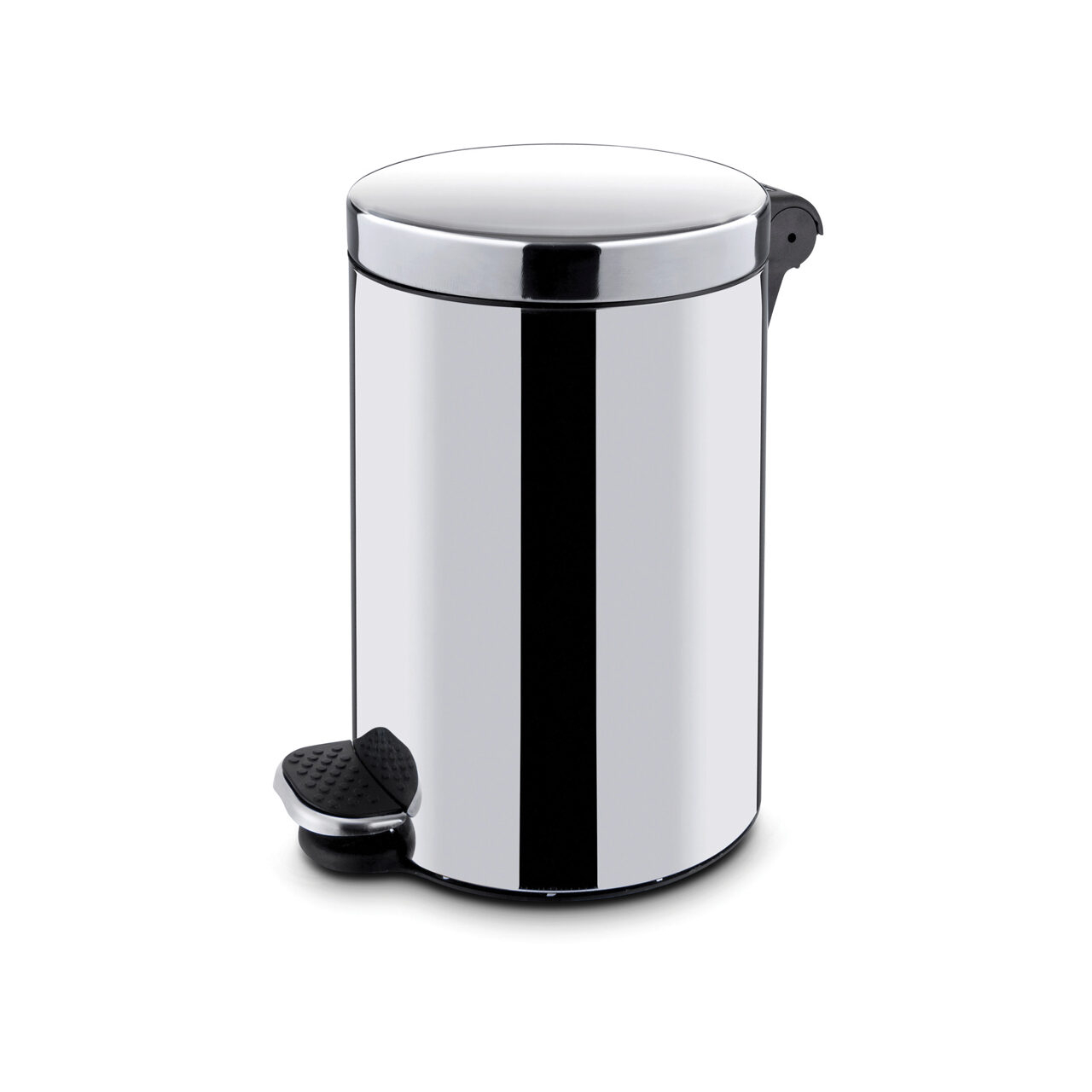 Cos de gunoi rotund cu pedala, inox, 20L, A  300x(H)440mm