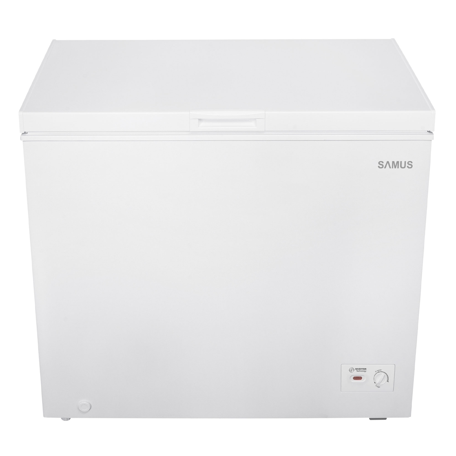 Samus Lada frigorifica Samus LS281IE 246L, Inverter, Fast Freeze, congelare 12 kg 24h, control mecanic, Alb