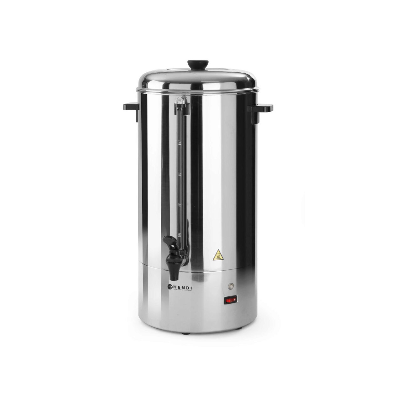 Percolator   cafetiera profesionala, capacitate 10 lt, inox, Hendi, 1500 W, 384x355x(H)530 mm