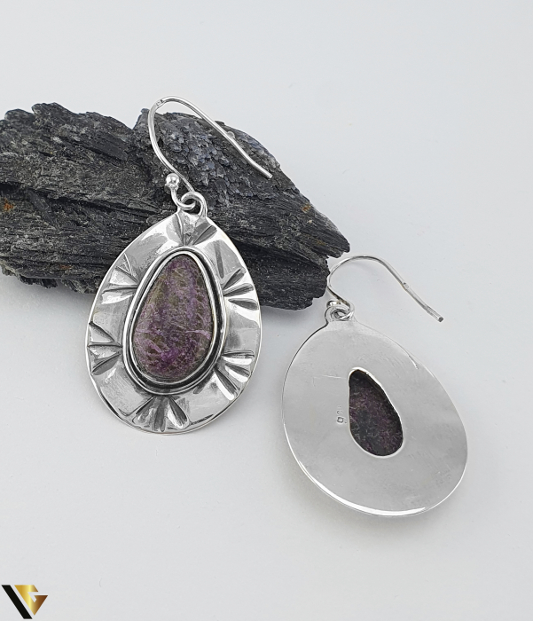 Cercei Argint 925, Lepidolite [2]