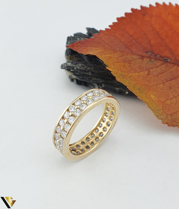 Inel argint 925, cubic zirconia Greutate: 4.63 grame [1]