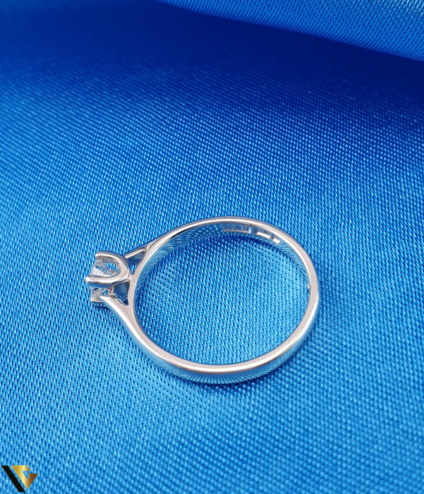 Inel Aur Alb 9k, Diamant de 0.25 ct [2]