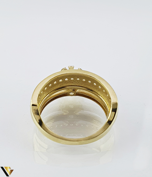 Inel Aur 14k, 5.29 grame  logodna verigheta [5]