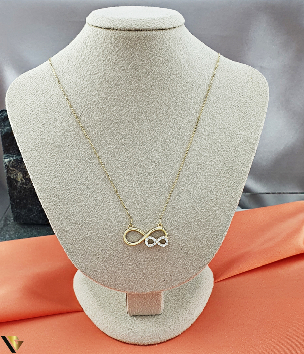 Lant cu Pandantiv Aur 14k, Infinit [2]