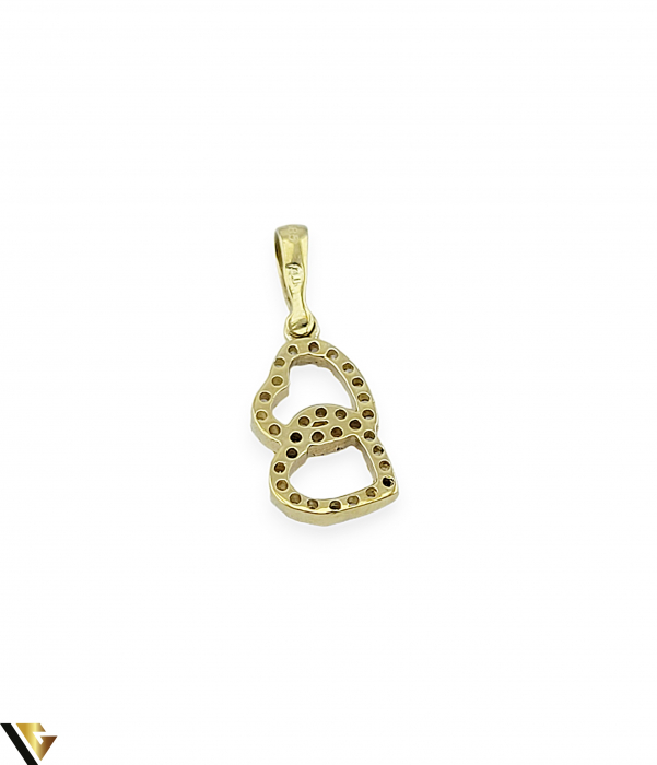 Pandantiv Aur 14k, Zirconiu [2]
