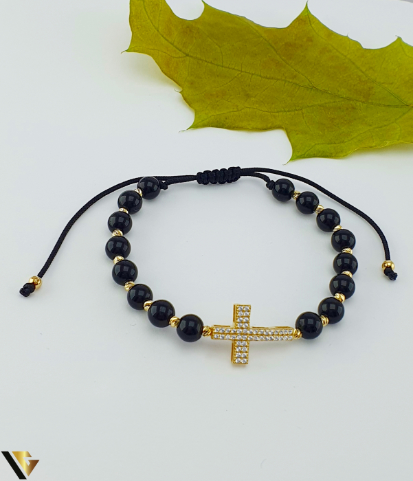 Bratara Snur Textil, Aur 14k [1]