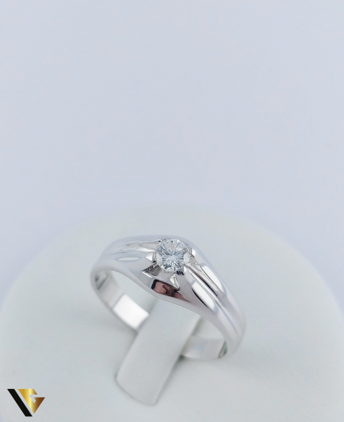 Inel Aur 18k de logodna, Diamant de cca. 0.30 ct, 5.67 grame (R) [3]