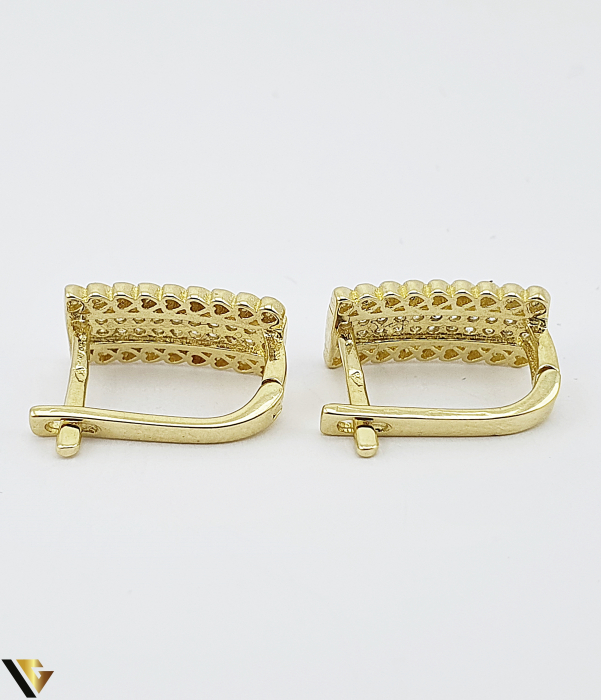 Cercei Aur 14k, Zirconiu [4]