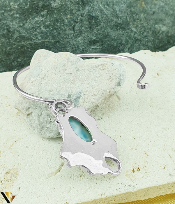 Bratara Argint 925, Larimar [2]