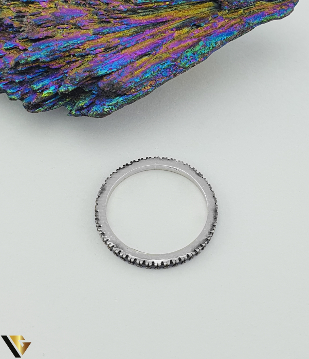 Inel argint 925, model eternity cu cubic zirconia [2]