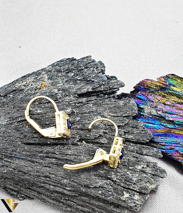 Cercei Aur 14k, Zirconiu [2]