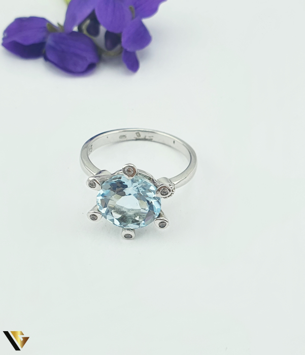 Inel Argint 925, Topaz [2]