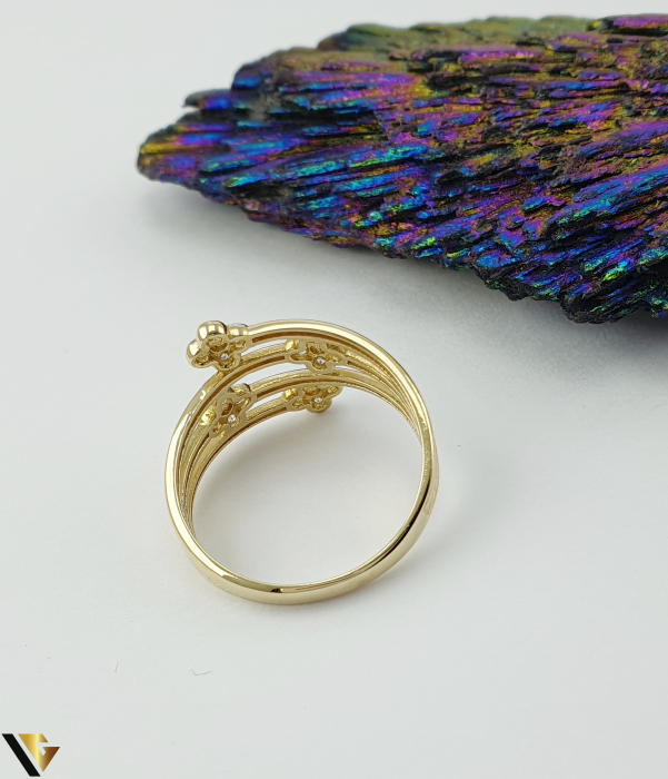 Inel Aur 14k, Flori [2]