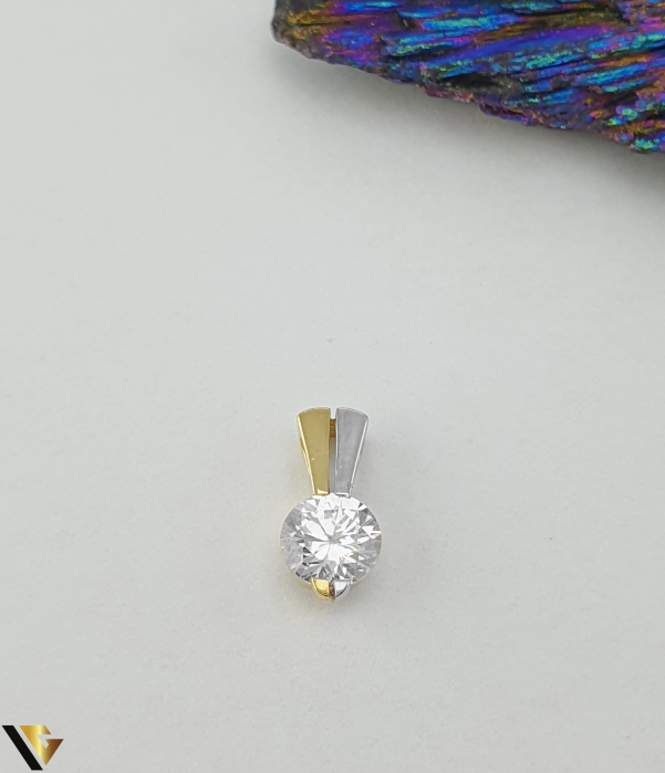 Pandantiv Aur 18k, Zirconiu [1]