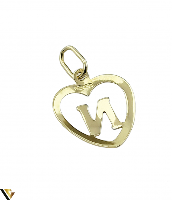 Pandantiv litera N Aur 14K, 0.73 grame [2]