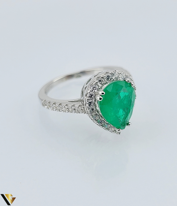 Inel Argint 925, Paraiba, 3.55 grame [2]