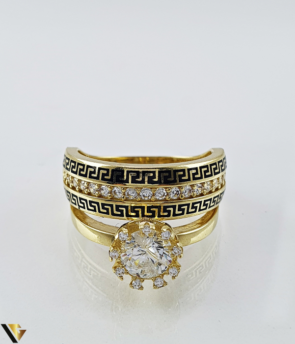 Inel Aur 14k, 5.29 grame  logodna verigheta [3]