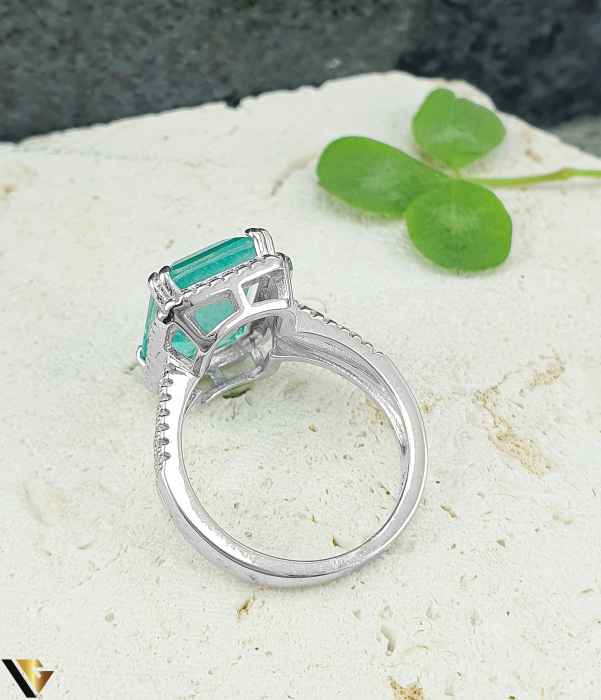 Inel Argint 925, Paraiba si Zirconiu [3]