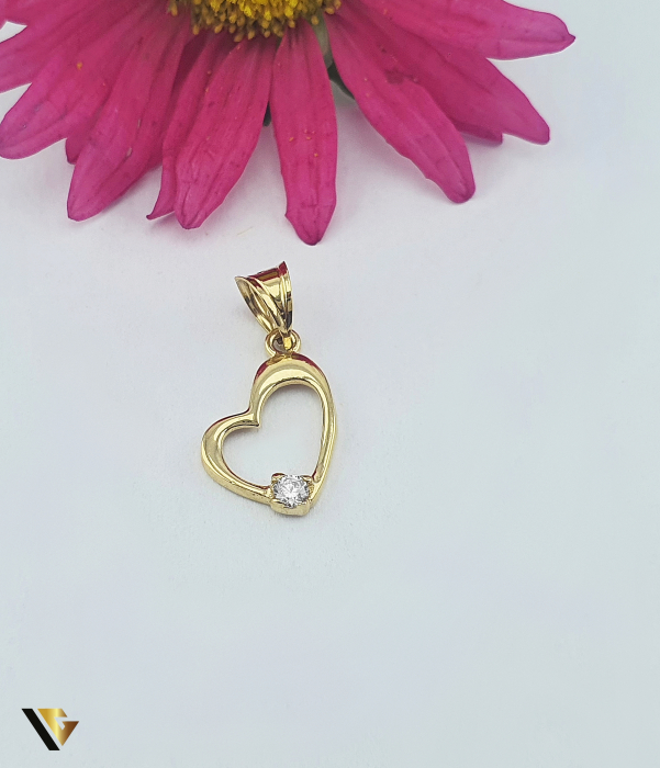 Pandantiv Aur 14k, Inima [1]