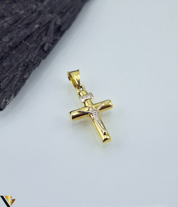 Pandantiv Aur 14k, Cruce [1]
