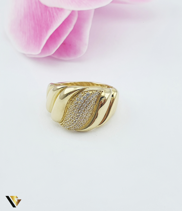 Inel Aur 14k, Cubic Zirconia [2]