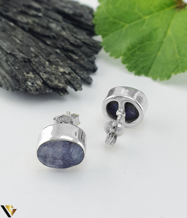 Cercei Argint 925, Radacina de safir [2]