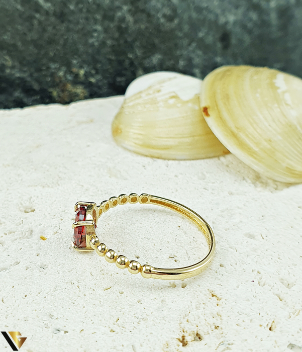Inel Aur 14k, Zirconiu [3]