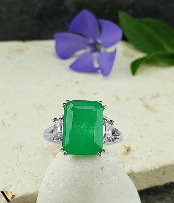 Inel Argint 925, Paraiba si Zirconiu [2]