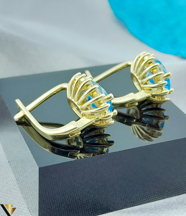 Cercei Aur 14k, Zirconiu [2]