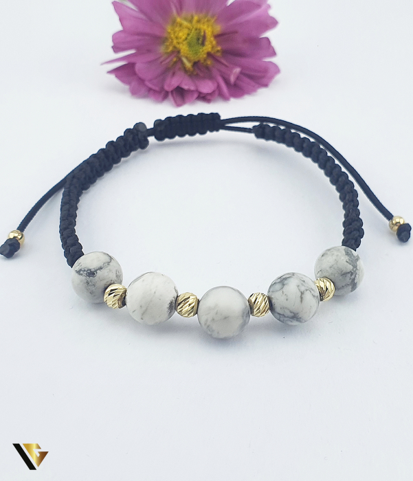 Bratara Snur Textil, Aur 14k [1]