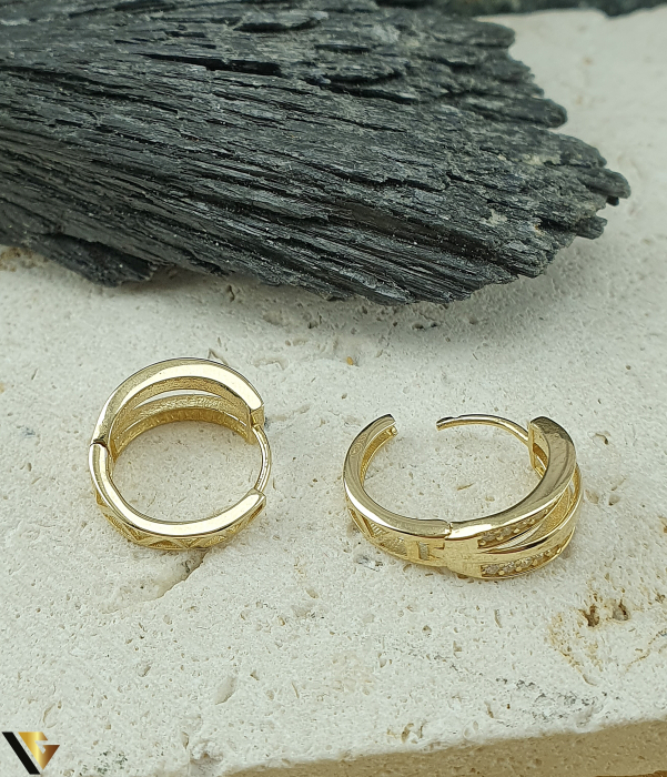 Cercei  Aur 14k, Zirconiu [2]